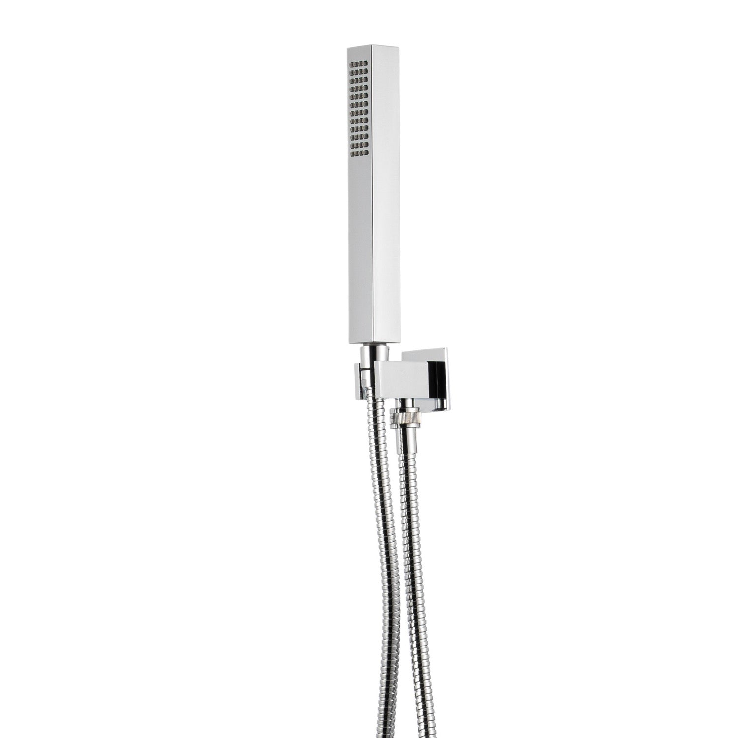 Kit doccia con incasso a 2 vie con soffione quadro 300 mm in ottone cromato Fire by CeramicStore | Lo specialista del tuo bagno