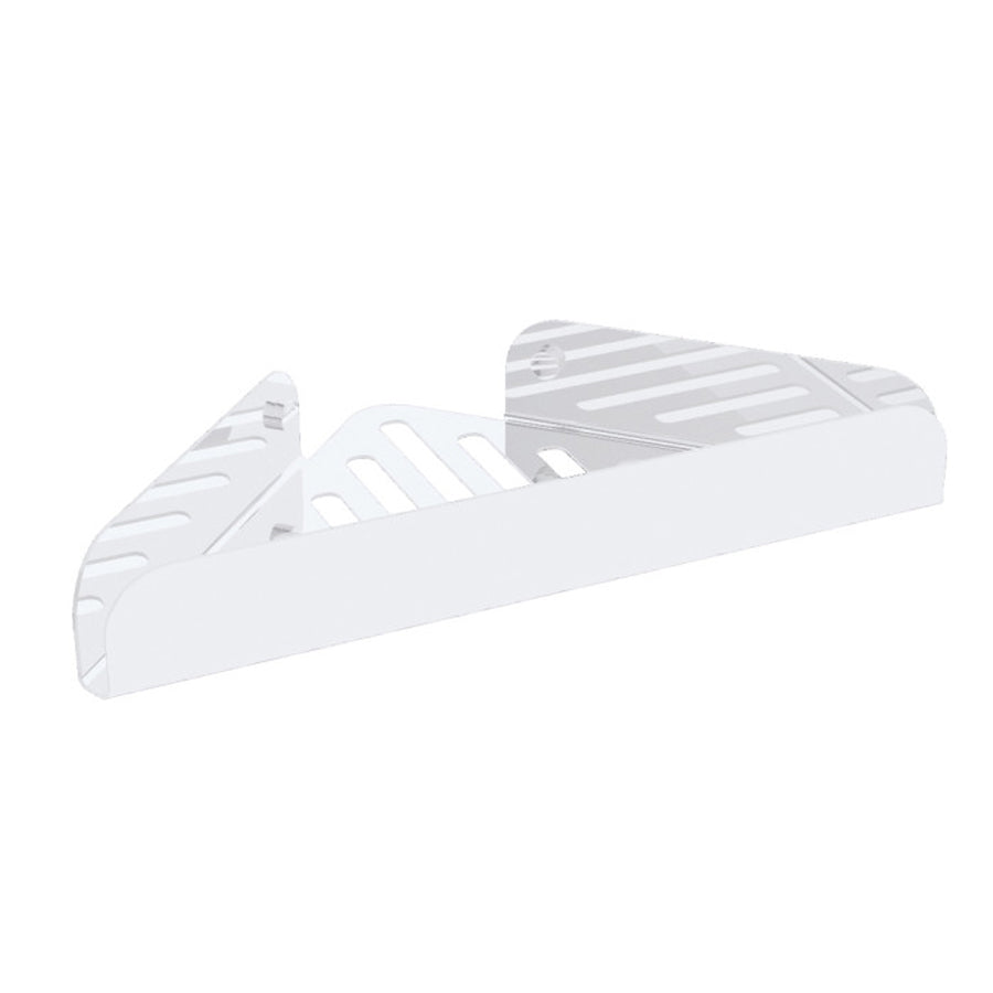 Portaoggetti angolare doccia in alluminio verniciato bianco Lineabeta collezione Filo by CeramicStore | Lo specialista del tuo bagno
