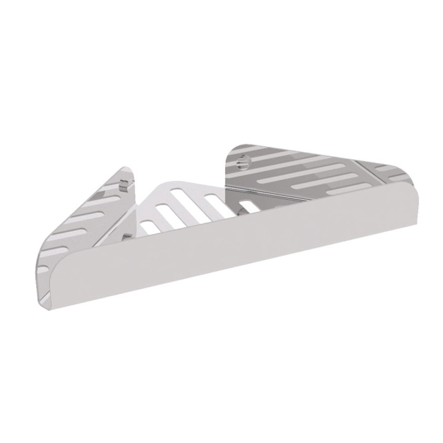 Portaoggetti angolare doccia in acciaio inox satinato Lineabeta collezione Filo by CeramicStore | Lo specialista del tuo bagno