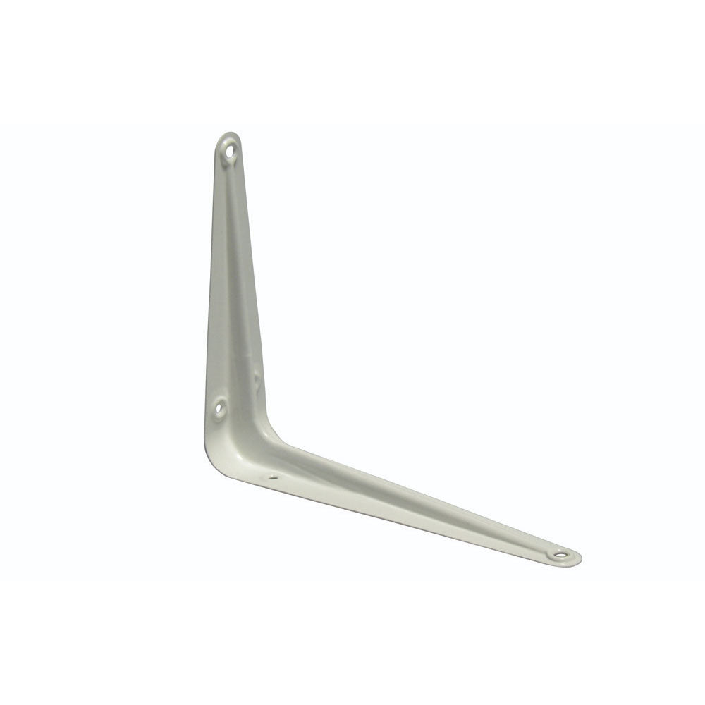 Staffa a vista nervata bianca 250x300 Fischer per mensole by CeramicStore | Lo specialista del tuo bagno