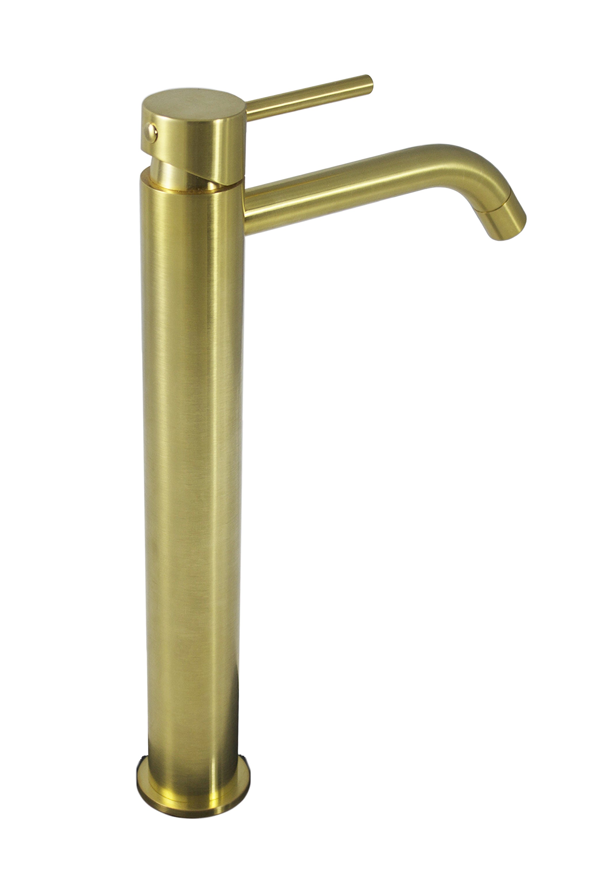 Miscelatore lavabo alto Paffoni Light Exclusive Edition in ottone rifinitura Honey Gold Effetto Spazzolato by CeramicStore | Lo specialista del tuo bagno