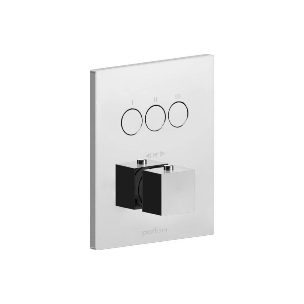 Miscelatore incasso doccia termostatico serie Compact Box modello CPT519CR cromo Paffoni by CeramicStore | Lo specialista del tuo bagno