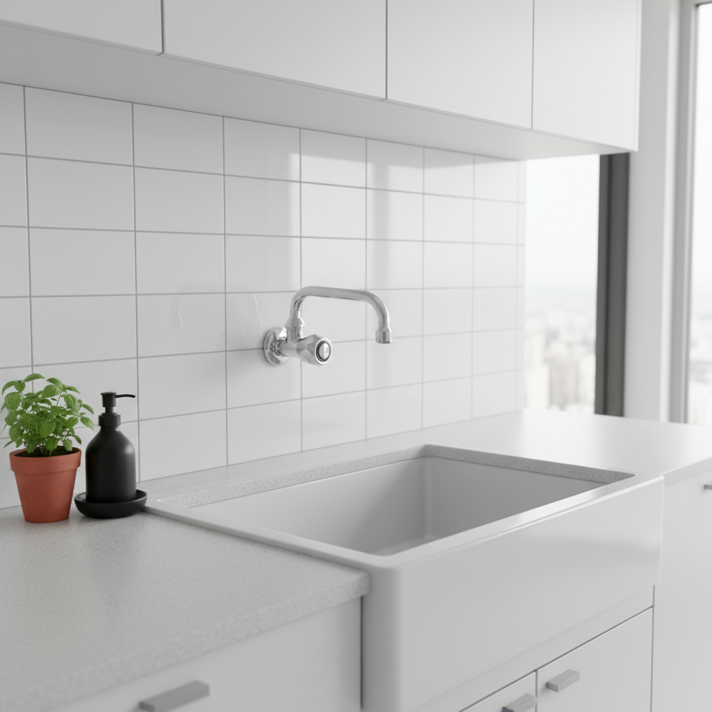 Rubinetto lavabo serie Danubio modello DA205CR Cromo Paffoni