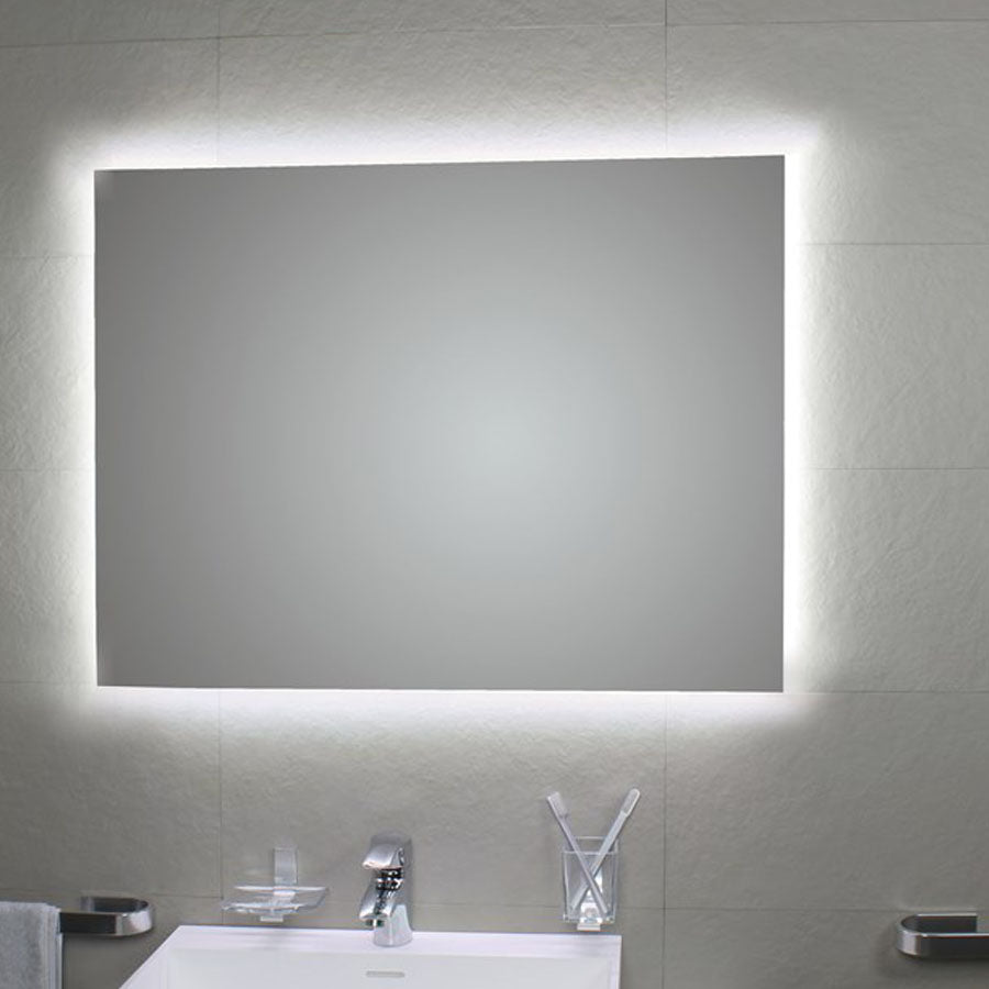 Specchio da bagno 90x70 cm modello Perimetrale Ambiente con led Koh-I-Noor by CeramicStore | Lo specialista del tuo bagno
