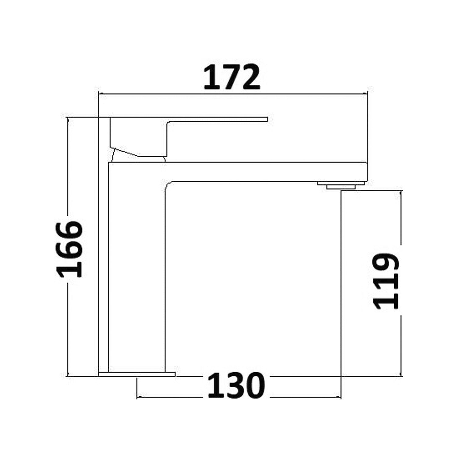 Composizione di miscelatori per lavabo, bidet e doccia due vie con deviatore meccanico in ottone cromato Ottomix by CeramicStore | Lo specialista del tuo bagno