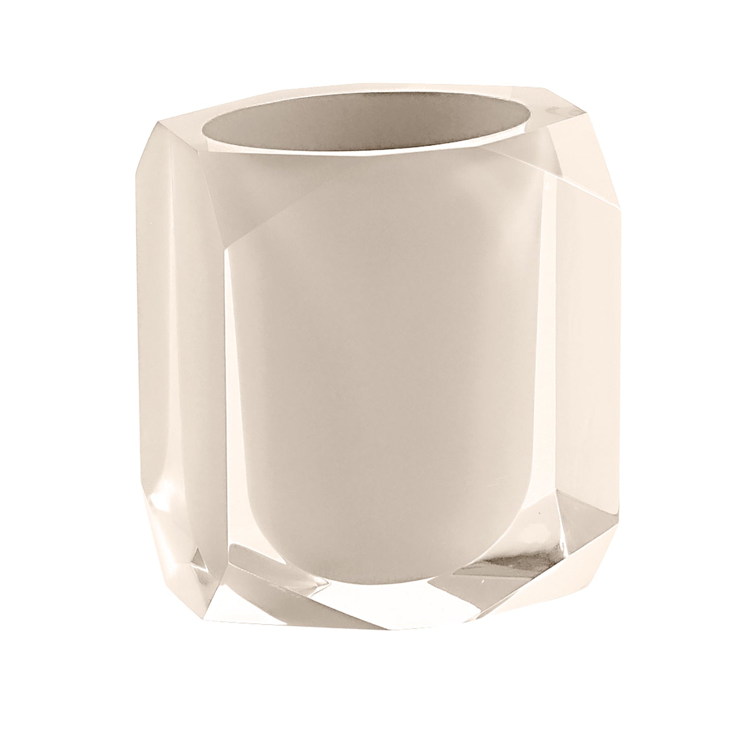 Portaspazzolini Gedy serie Chanelle - Tortora chiaro