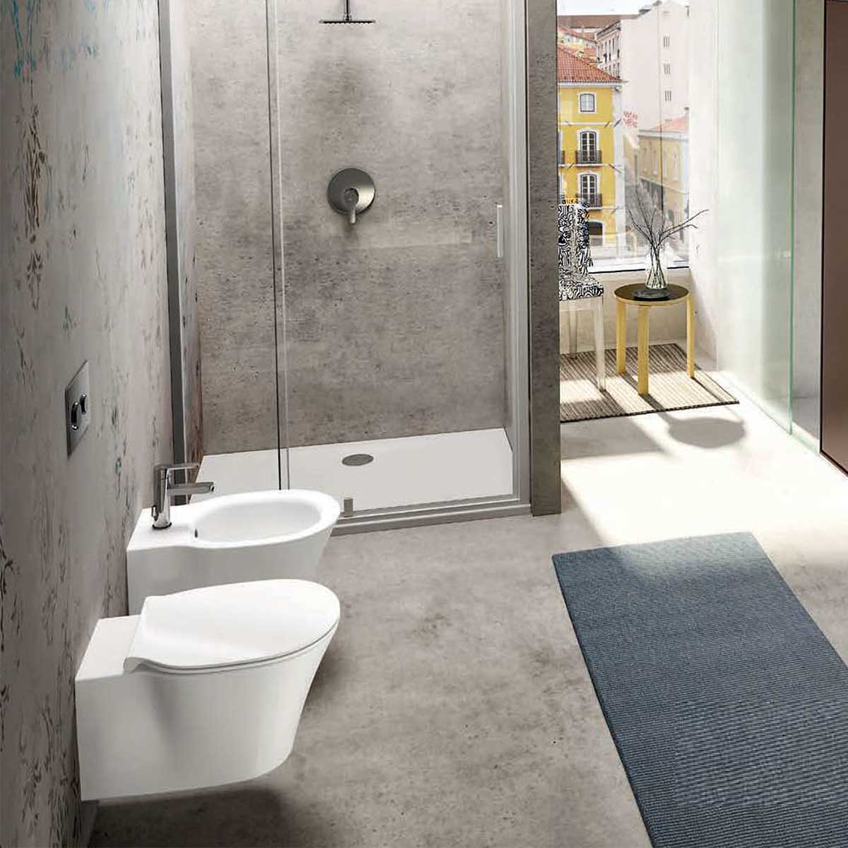Sanitari Sospesi Ideal Standard Connect Air con AquaBlade con sedile soft close