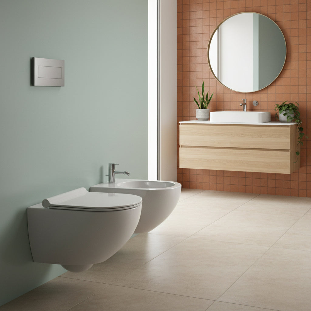 Sanitari Sospesi senza brida Ceramica Catalano Sfera 50 wc NewFlush