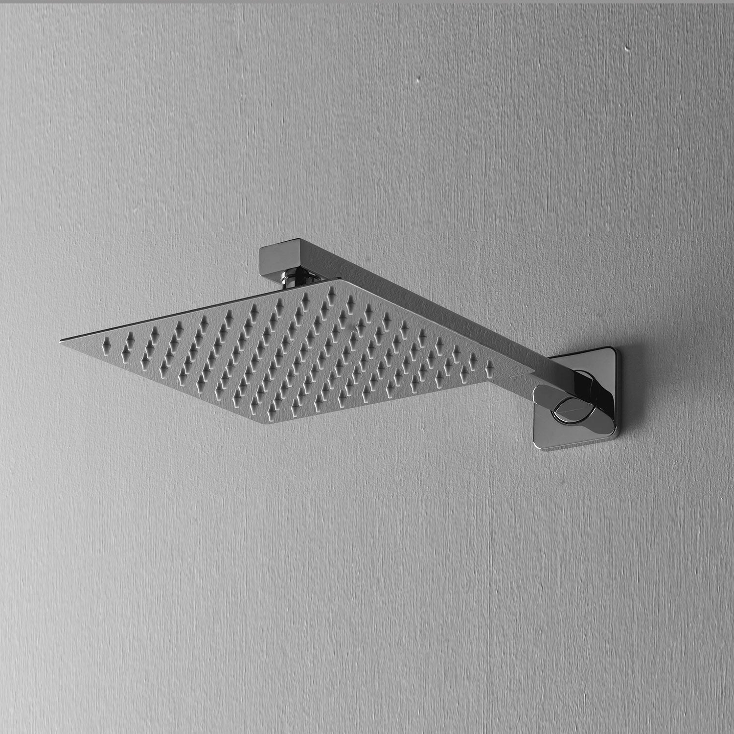 Set doccia Ares soffione quadro 25x25 con braccio doccia e kit duplex by CeramicStore | Lo specialista del tuo bagno