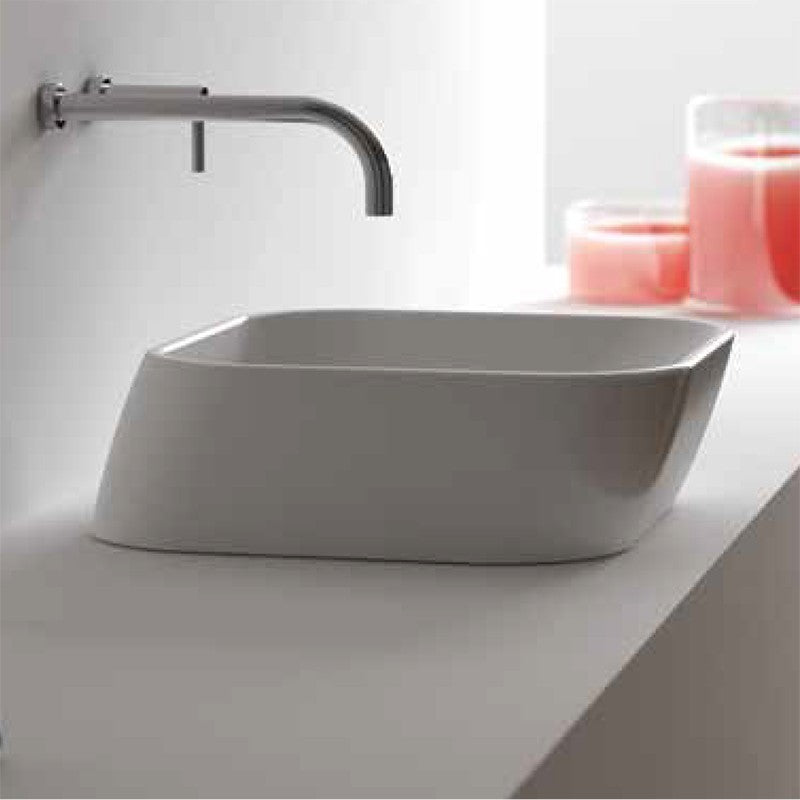 Lavabo da Appoggio Domus Falerii F50 35X39 by CeramicStore | Lo specialista del tuo bagno