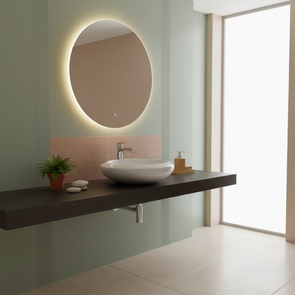 Lavabo da appoggio Congas cm 48 Domus Falerii cm Design Moderno