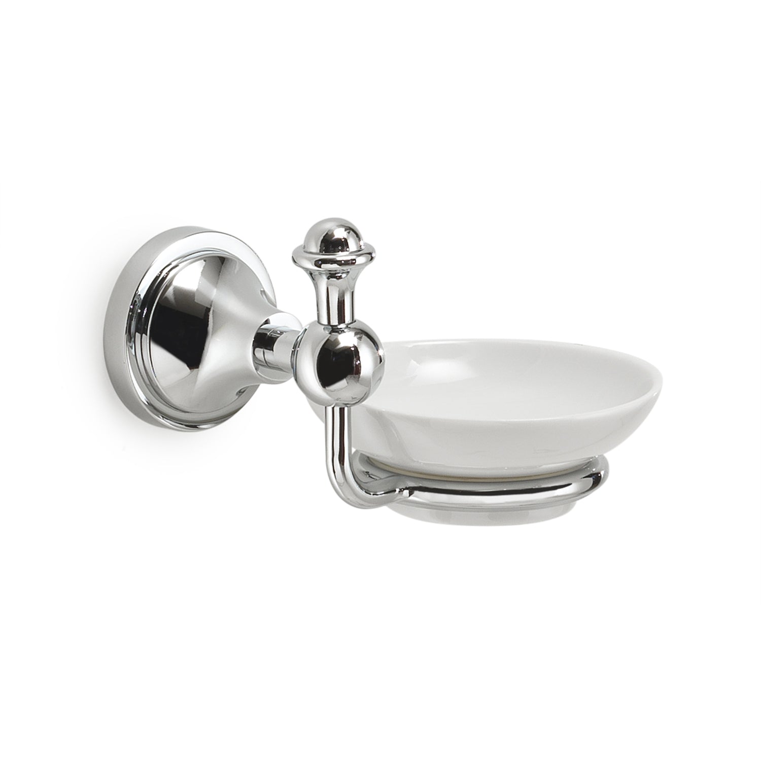 Portasapone a parete Nevis di Gedy - Cromato by CeramicStore | Lo specialista del tuo bagno