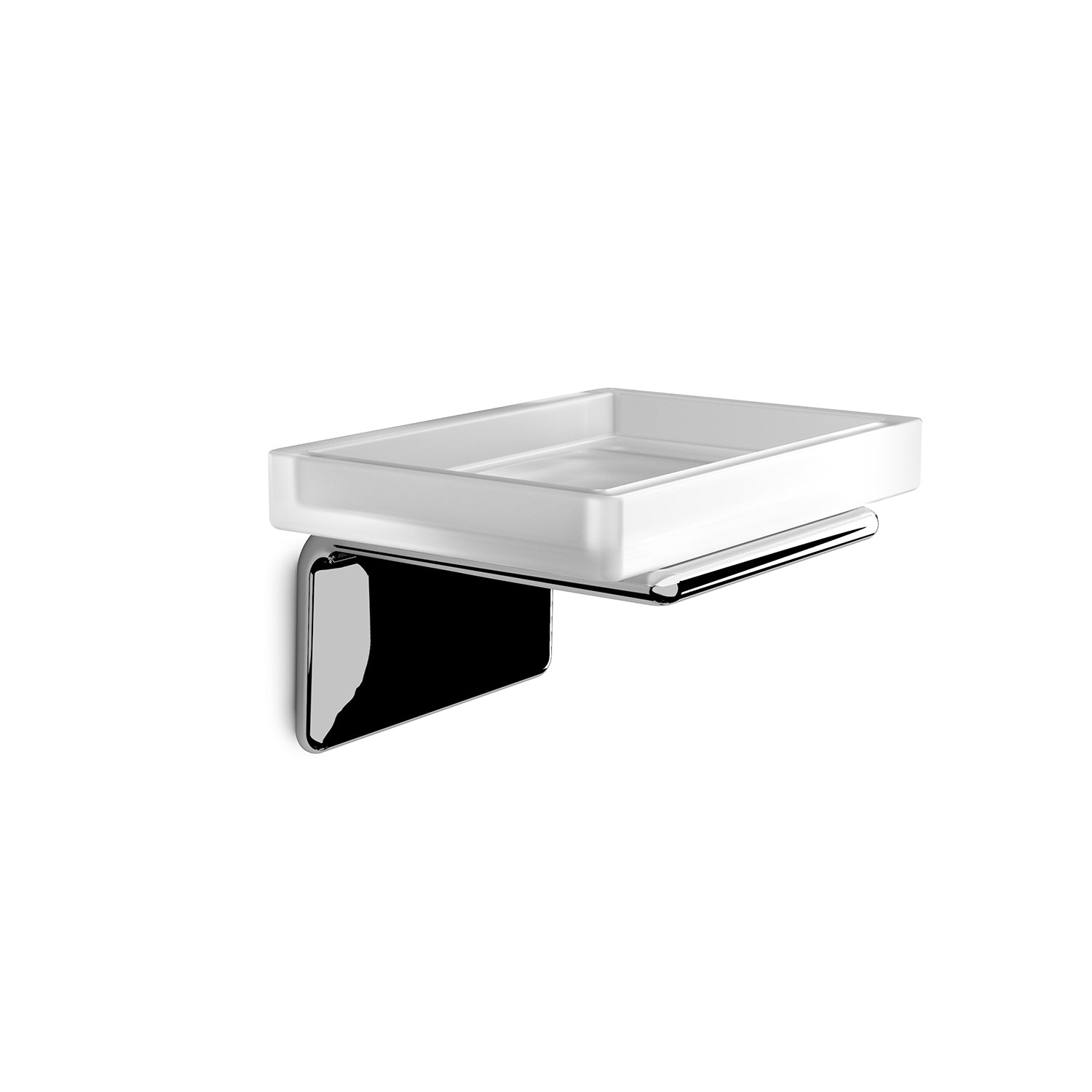 Portasapone a parete in Ottone e Acciaio AISI 304 Gedy serie Il Giglio - Cromato by CeramicStore | Lo specialista del tuo bagno