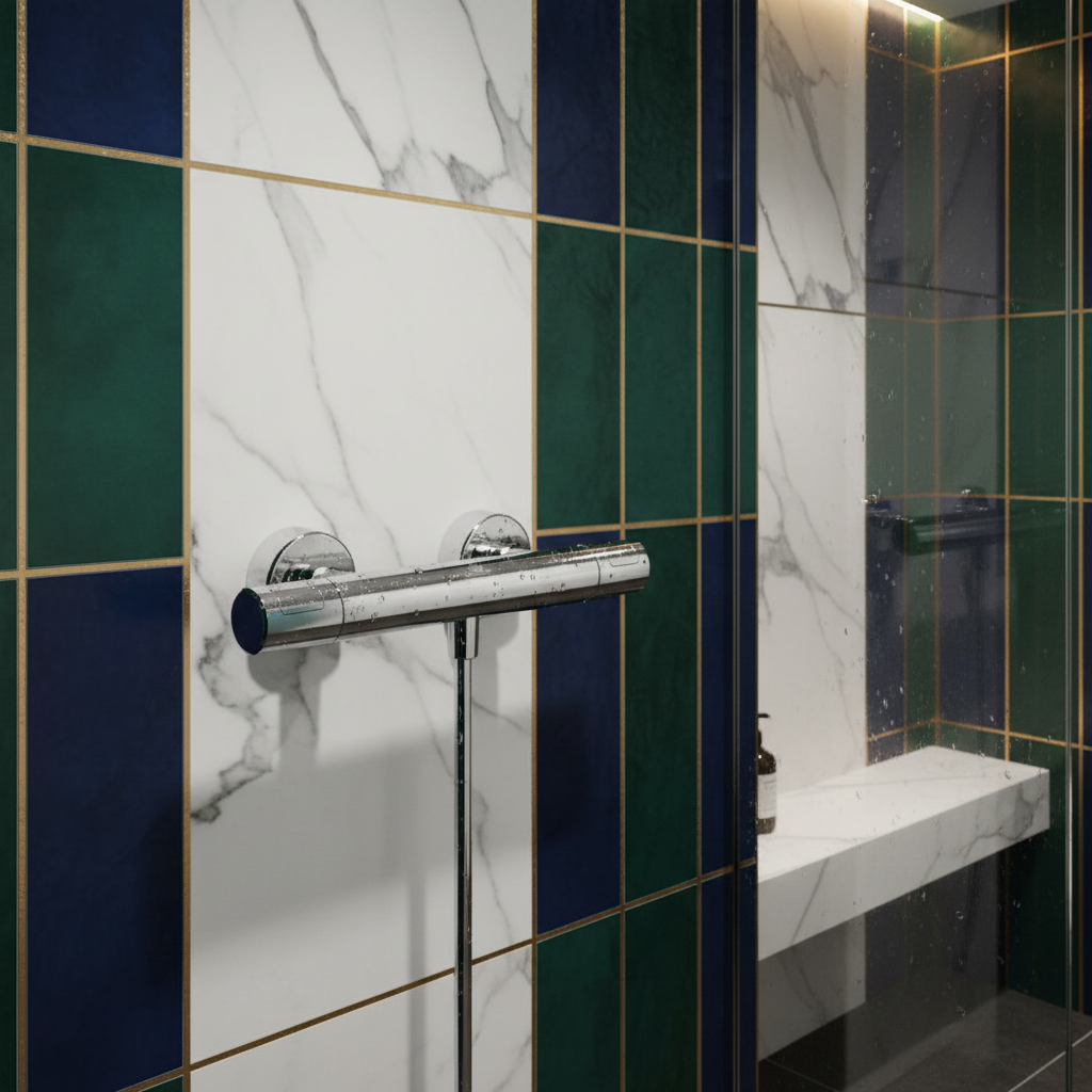 Miscelatore termostatico esterno per doccia Ideal standard Ceratherm T25 New Art A8600AA