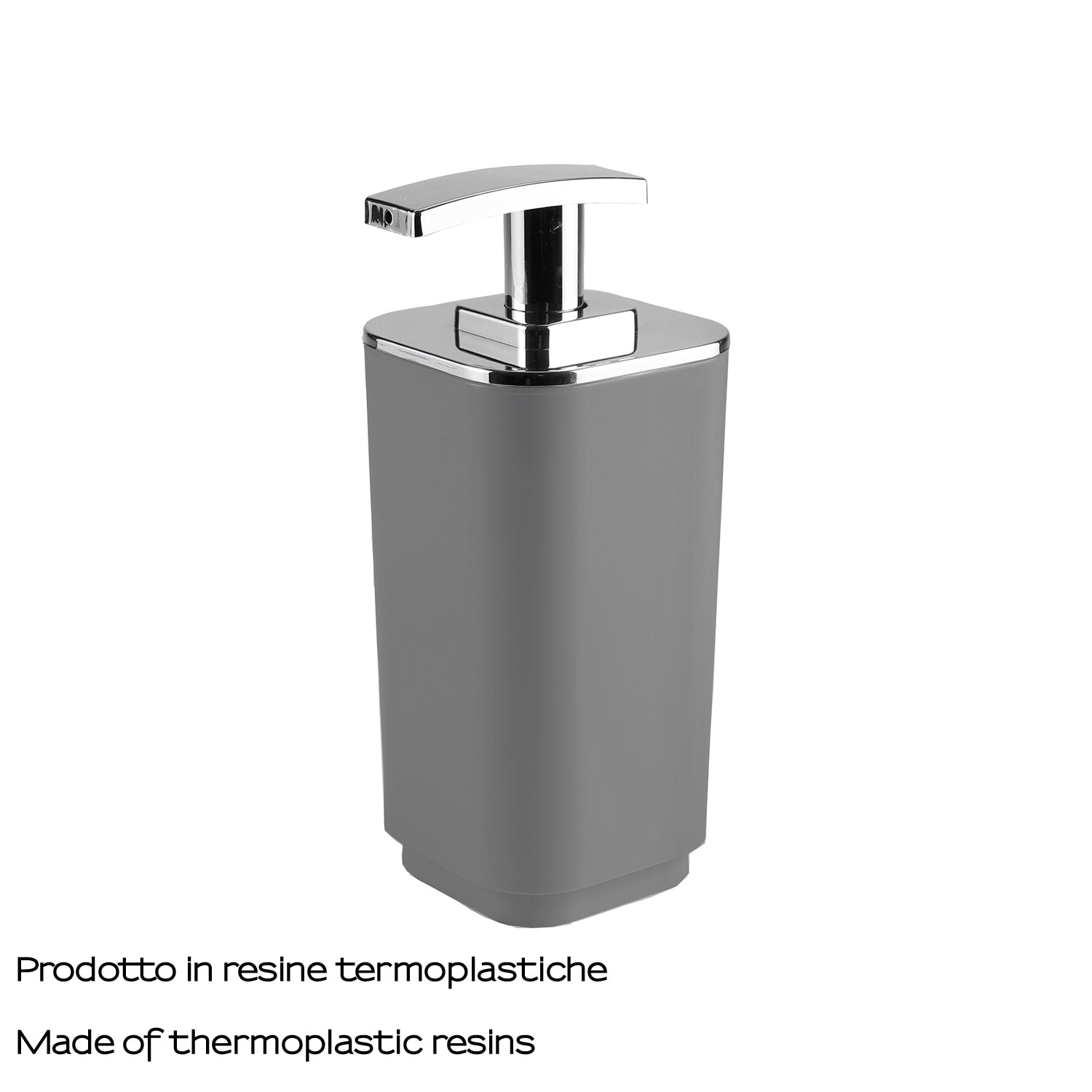 Dosasapone da appoggio Gedy serie Seventy - Grigio