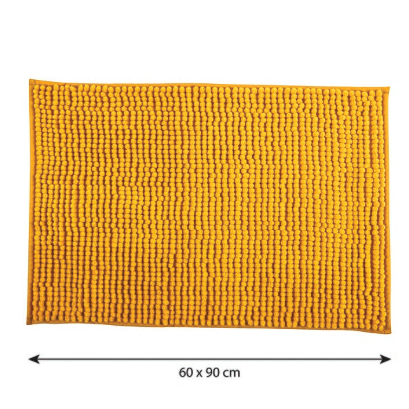 Tappetino da bagno STEFANIA CINIGLIA in microfibra 60x90 cm giallo by CeramicStore | Lo specialista del tuo bagno