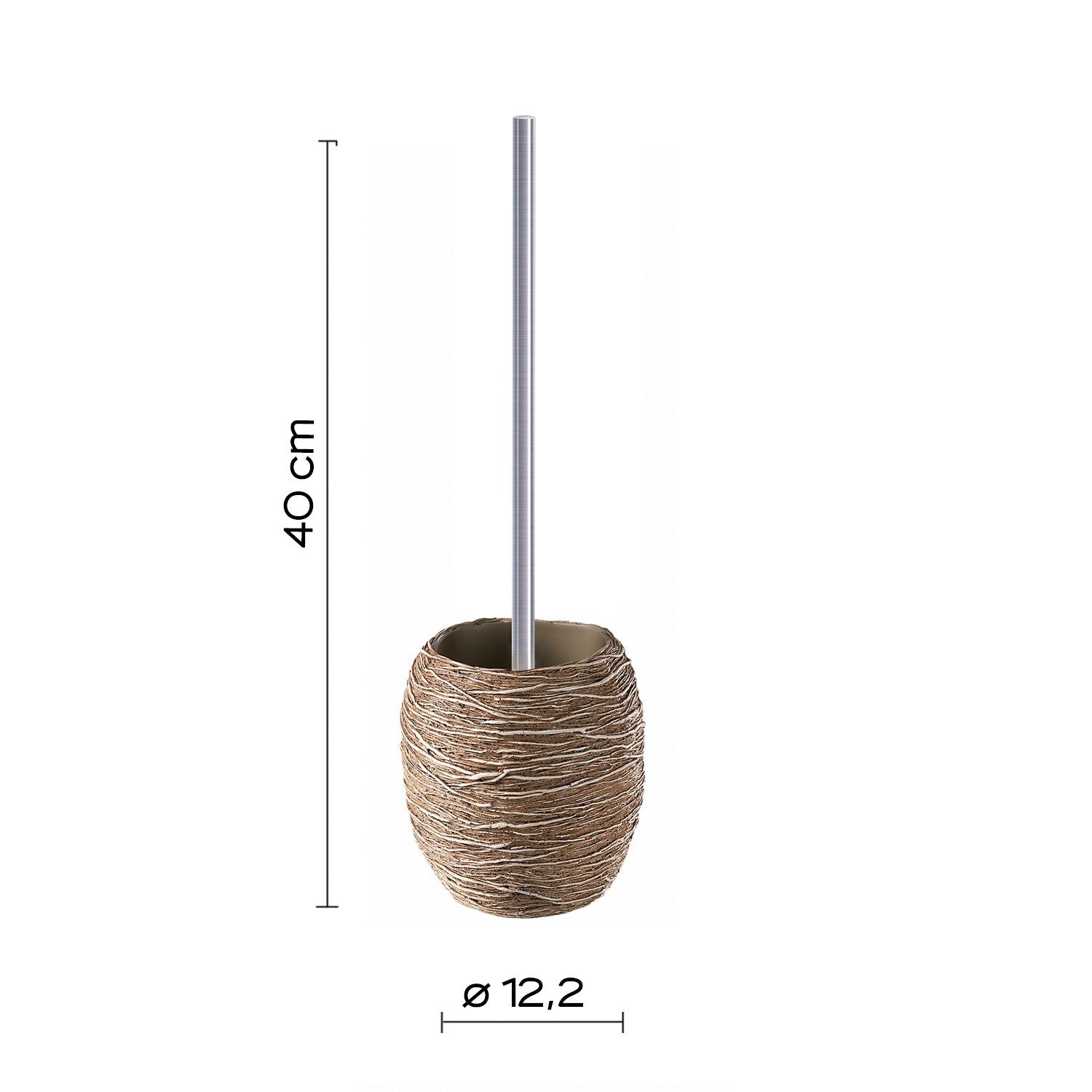 Scopino da appoggio Gedy serie Idra - Beige by CeramicStore | Lo specialista del tuo bagno