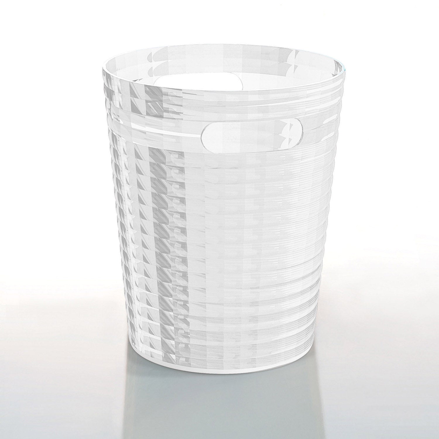 Gettacarta 6.6 lt da appoggio Gedy serie Glady - Trasparente by CeramicStore | Lo specialista del tuo bagno