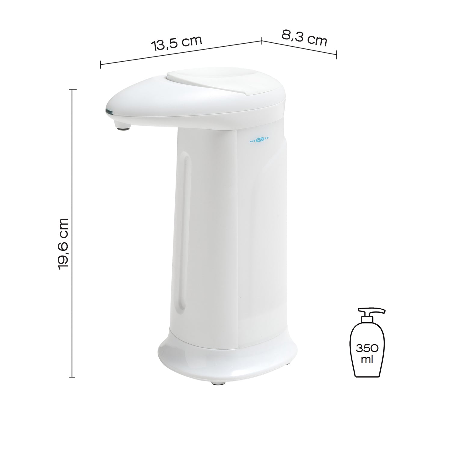 Gedy Oyster Distributore Sapone Gel Igienizzante - Touchless by CeramicStore | Lo specialista del tuo bagno