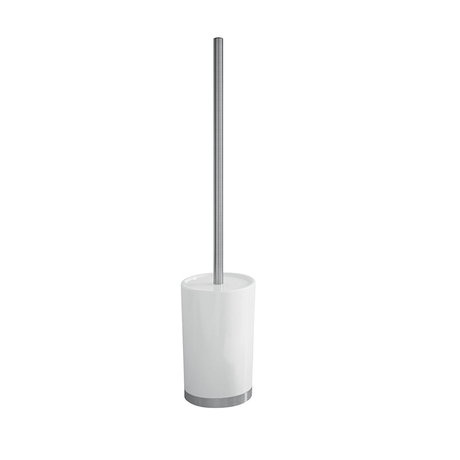Scopino in ceramica e Acciaio Inox Gedy serie Petunia - Bianco by CeramicStore | Lo specialista del tuo bagno