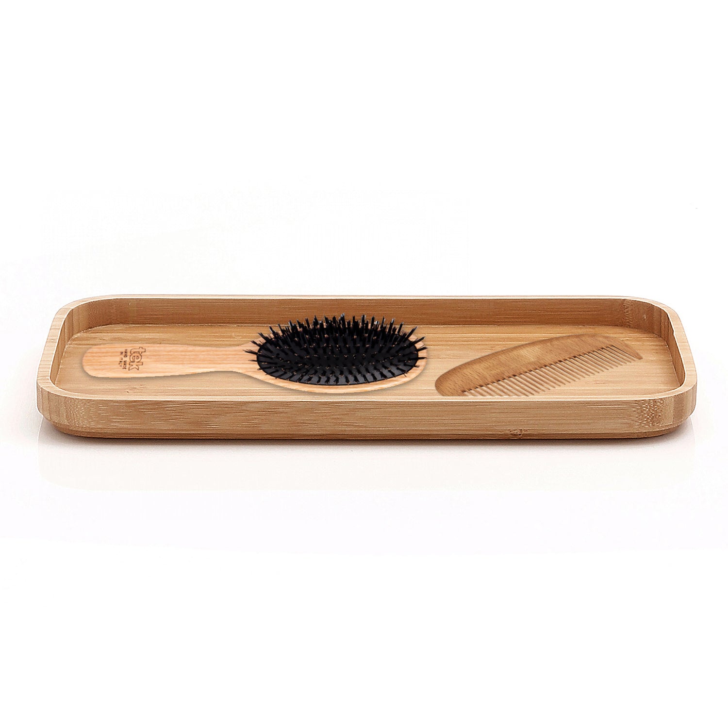 Vassoio portaoggetti Gedy modello Ninfea - Naturale by CeramicStore | Lo specialista del tuo bagno