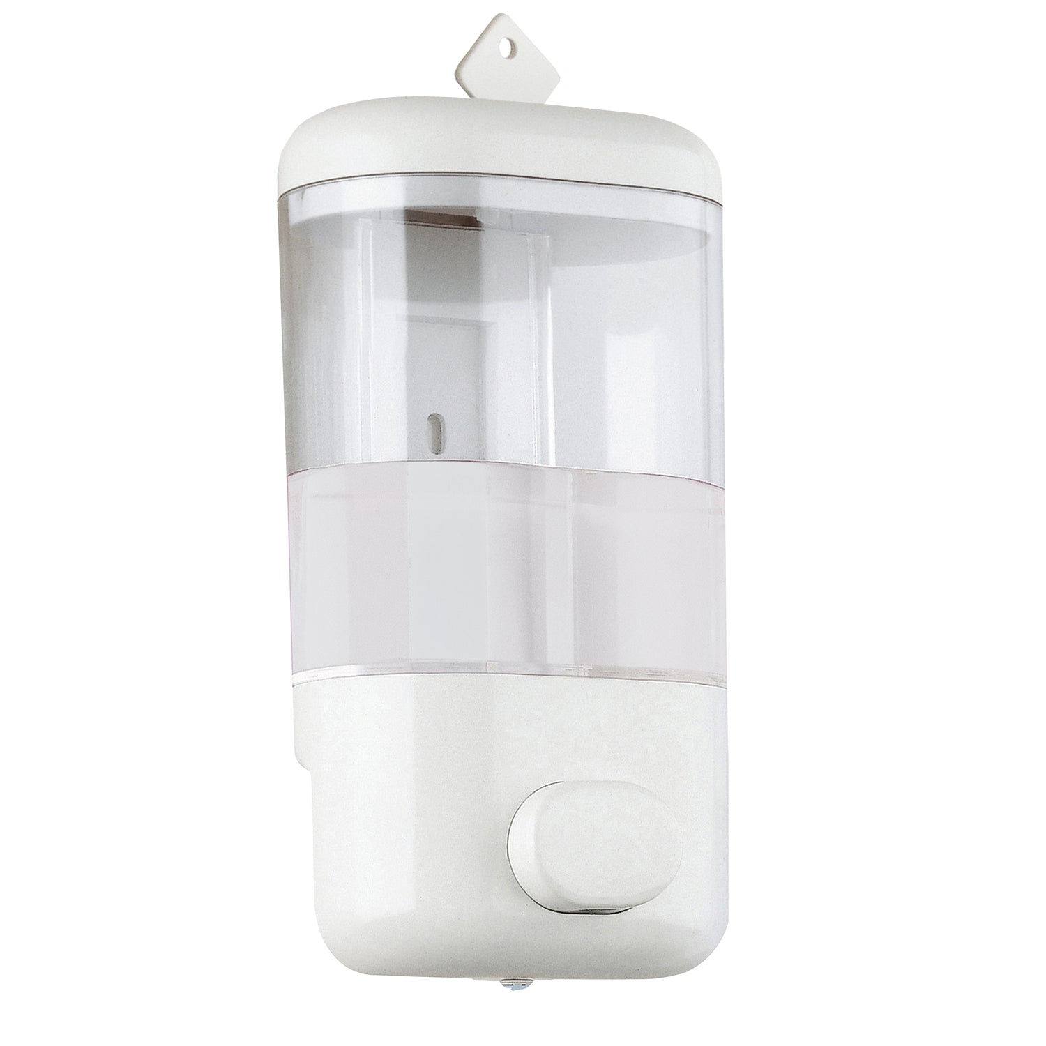 Distributore di sapone/Gel igienizzante modello Push Pro di Gedy da 600 ml - Bianco by CeramicStore | Lo specialista del tuo bagno