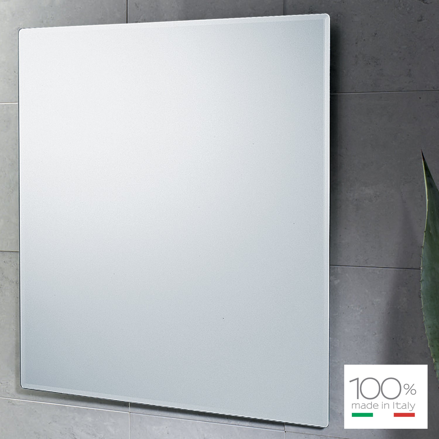 Specchio bisellato reversibile 60x70 cm modello William di Gedy by CeramicStore | Lo specialista del tuo bagno