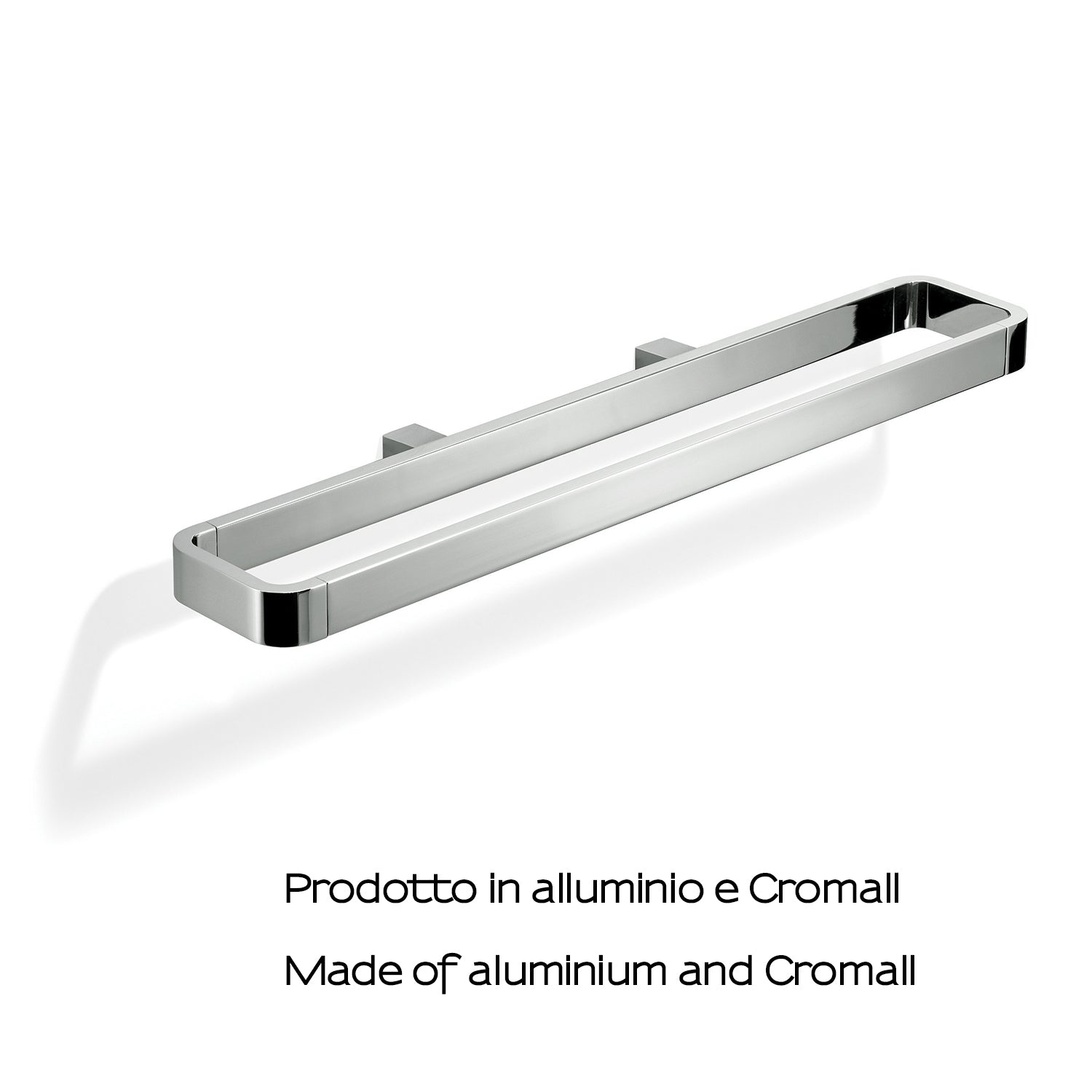 Portasalviette attrezzabile 5447 Gedy serie Lounge - Cromato