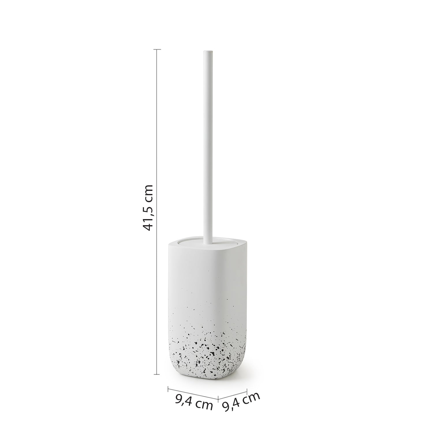 Scopino con dettagli neri Gedy serie Layla - Bianco by CeramicStore | Lo specialista del tuo bagno