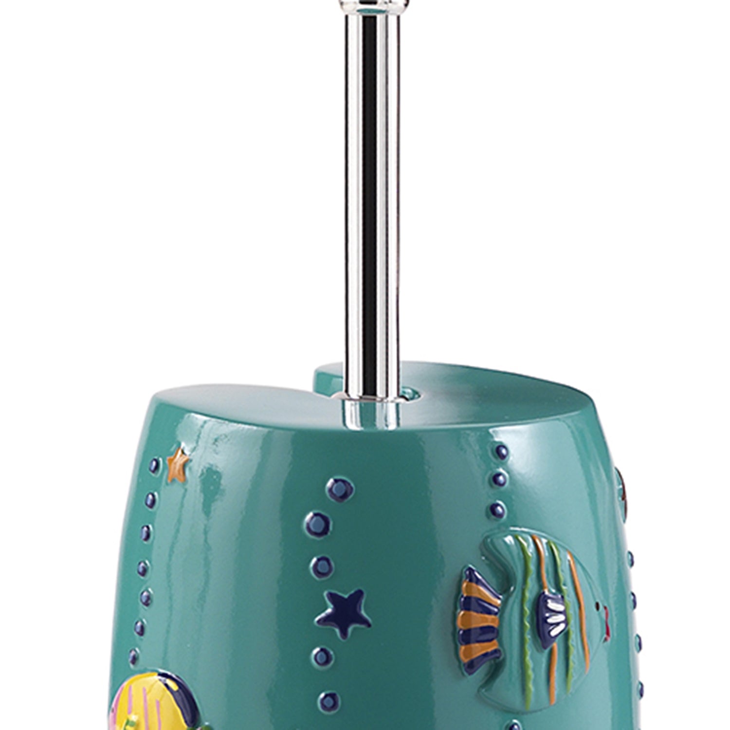 Scopino con ciuffo in setole Gedy serie Dori - Turchese by CeramicStore | Lo specialista del tuo bagno