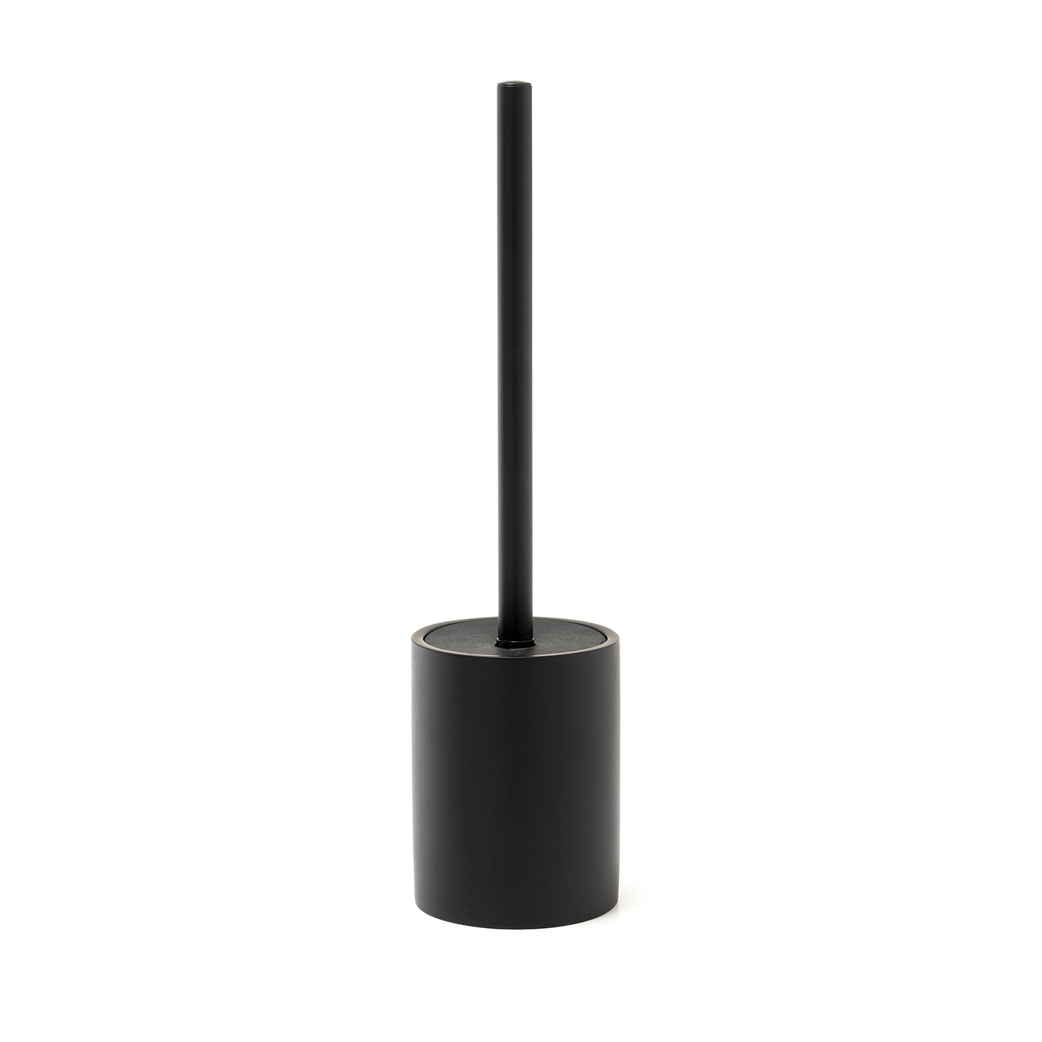 Scopino in resina con ciuffo in setole Gedy serie Brenda - Nero Matt by CeramicStore | Lo specialista del tuo bagno