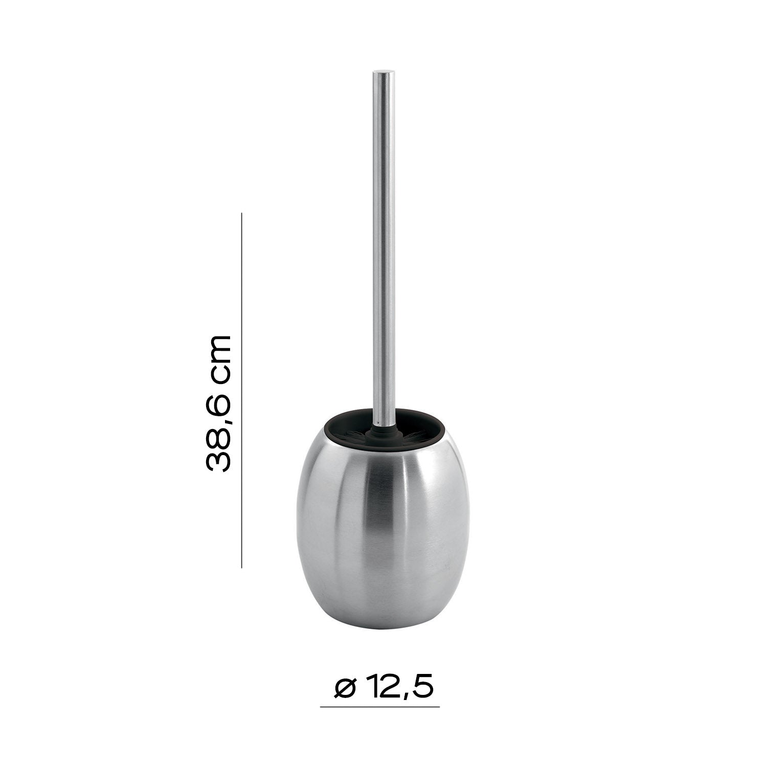 Scopino in Acciaio Inox Gedy serie Nigella - Spazzolato by CeramicStore | Lo specialista del tuo bagno