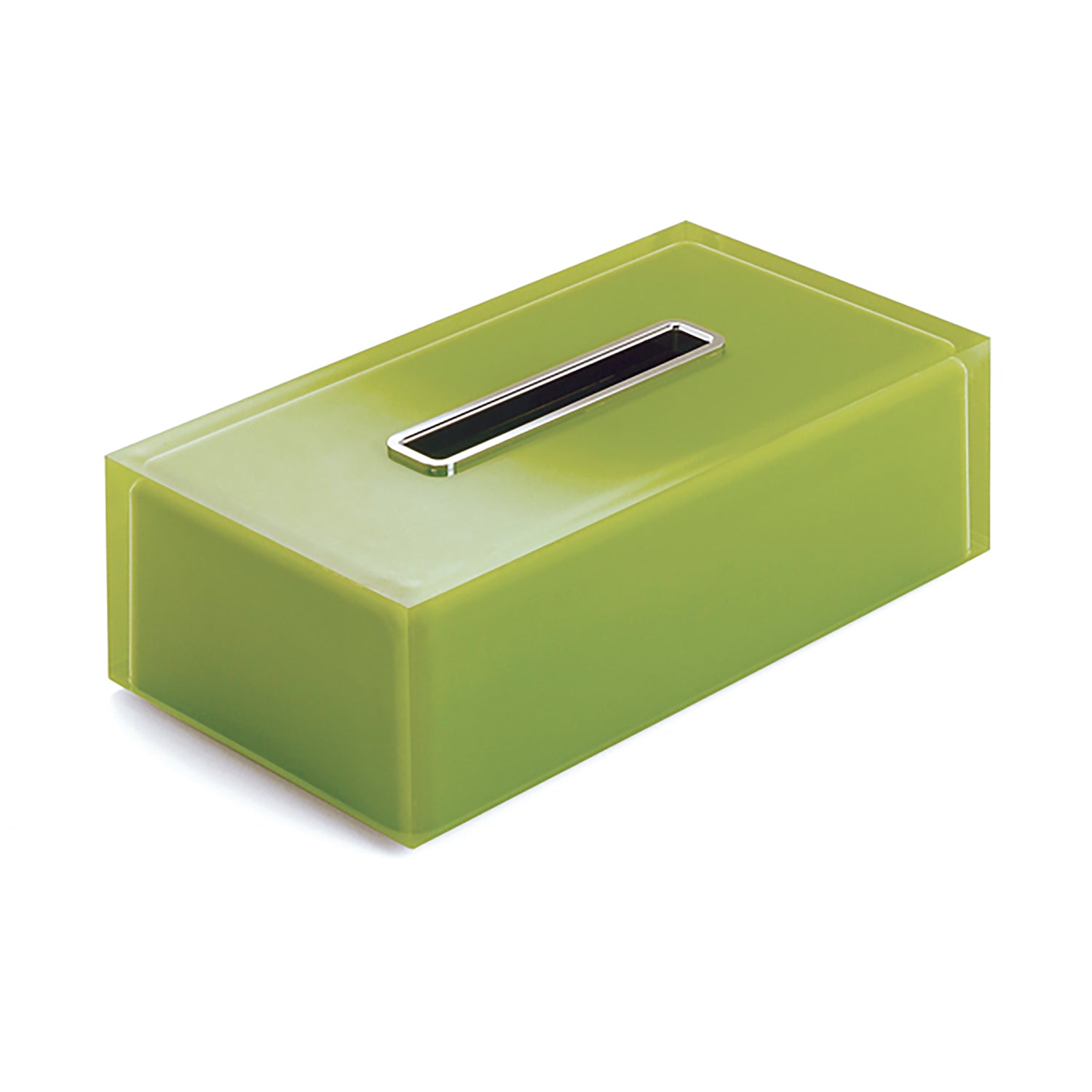 Portafazzoletti da appoggio Gedy serie Rainbow - Verde acido by CeramicStore | Lo specialista del tuo bagno
