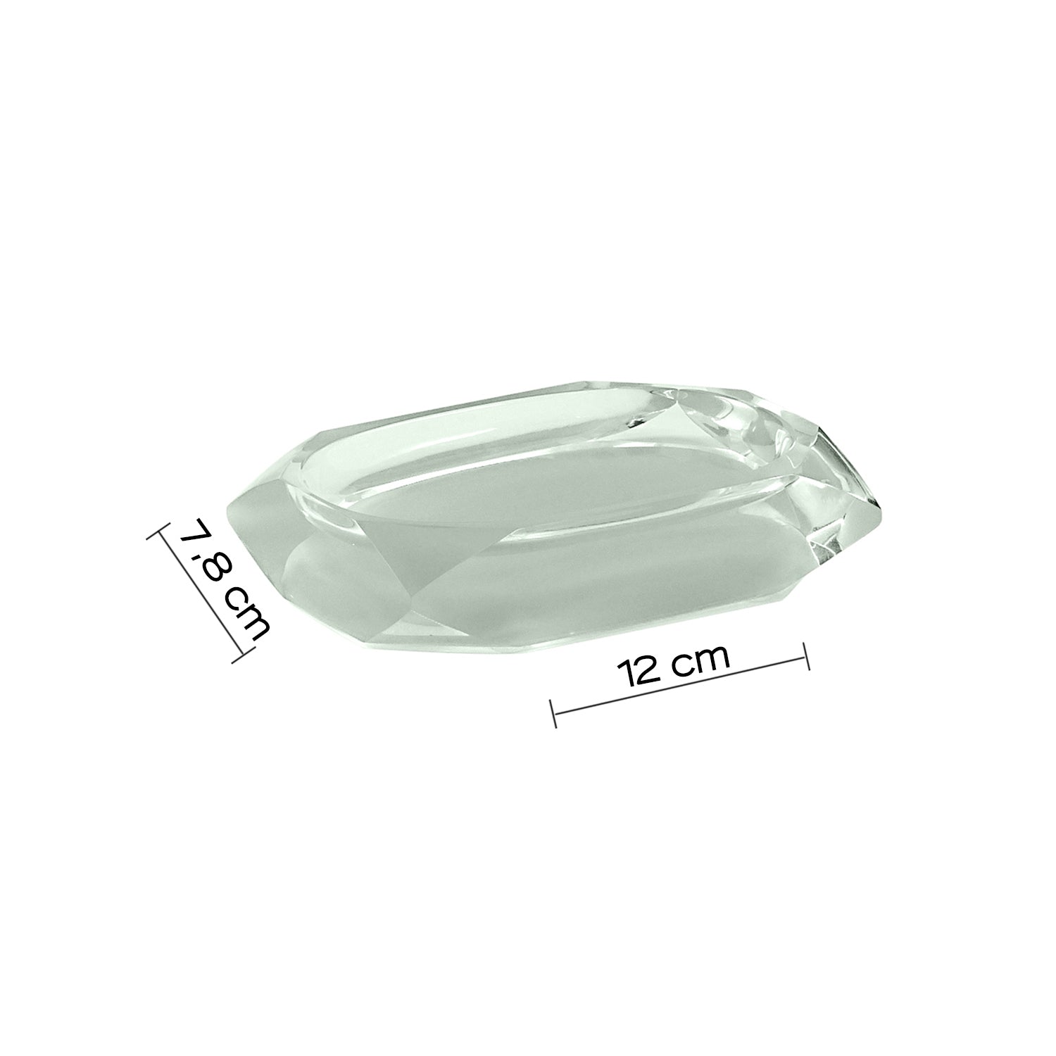 Portasapone Gedy serie Chanelle - Verde Menta