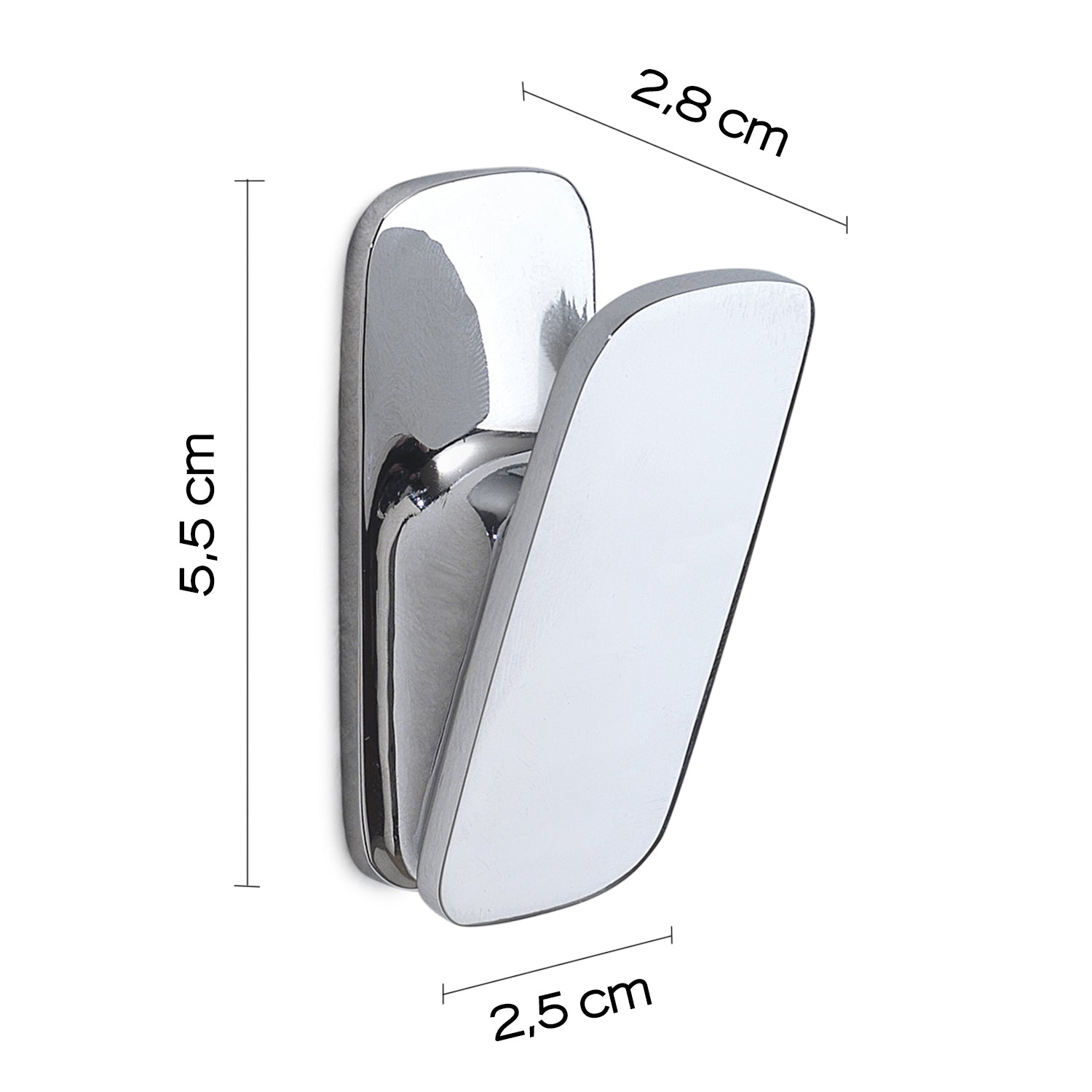 Appendiabiti in Cromall modello Oz di Gedy - Cromato by CeramicStore | Lo specialista del tuo bagno