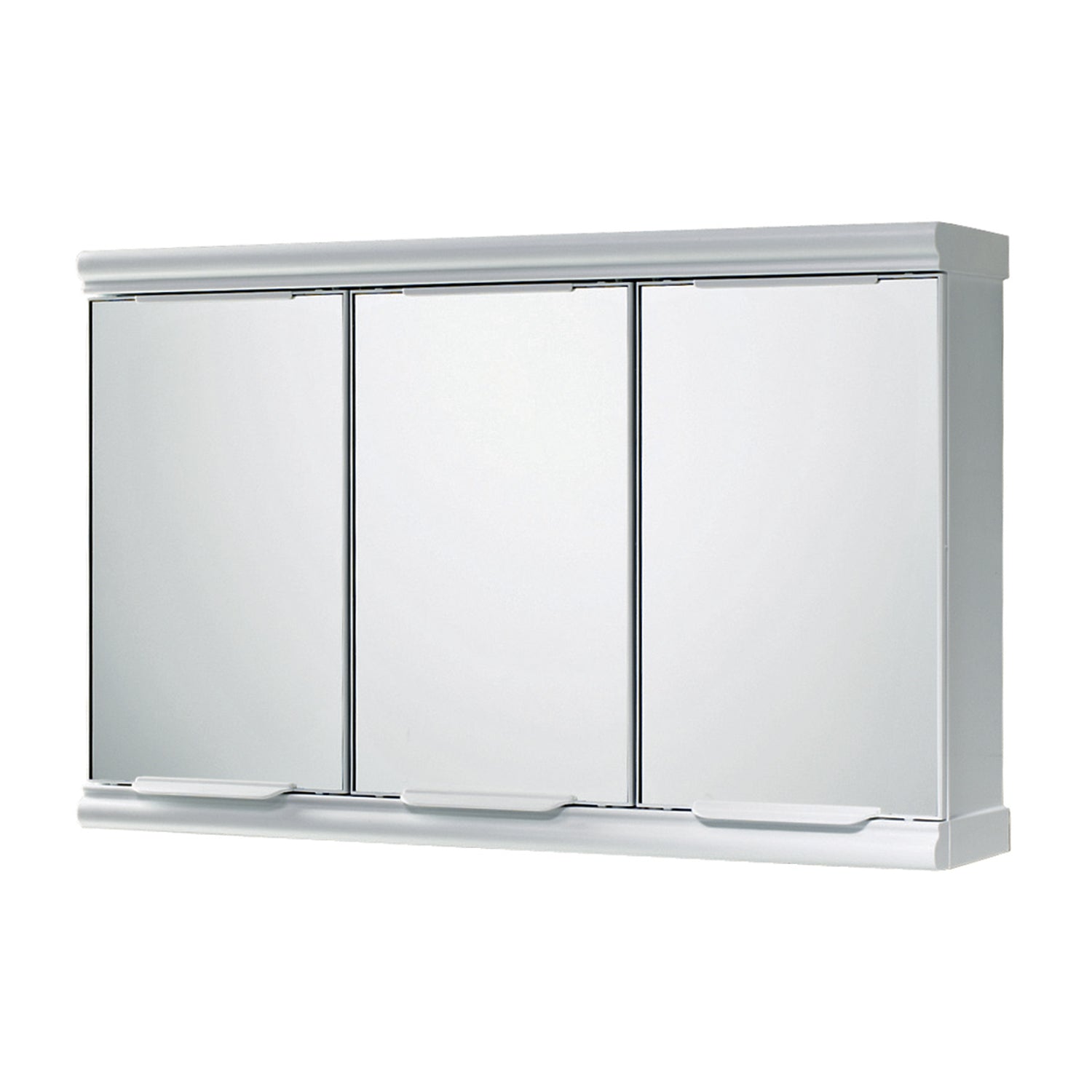 Specchio contenitore con 3 ante e 2 ripiani modello Princess di Gedy - Bianco by CeramicStore | Lo specialista del tuo bagno