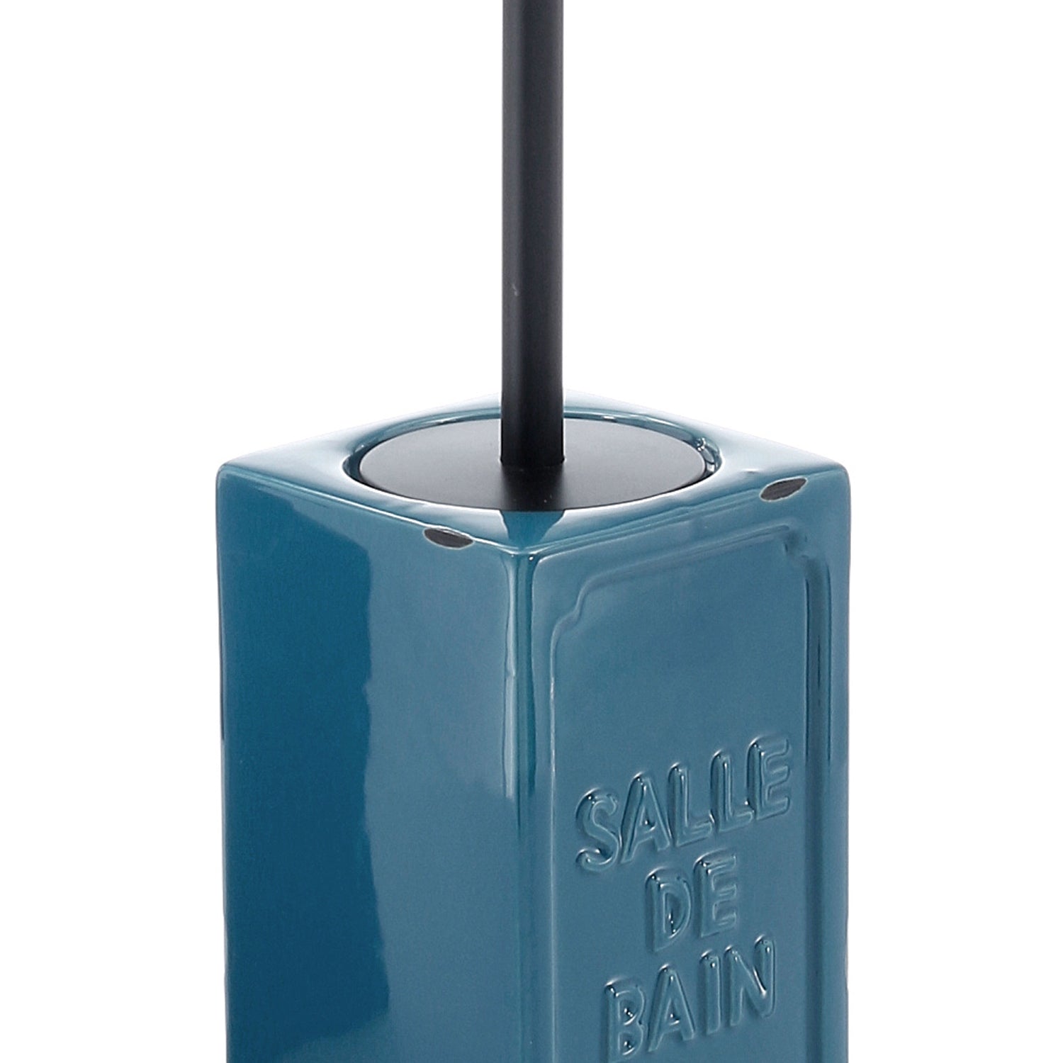Scopino con ciuffo in setole di Gedy serie Vivienne - Blu by CeramicStore | Lo specialista del tuo bagno