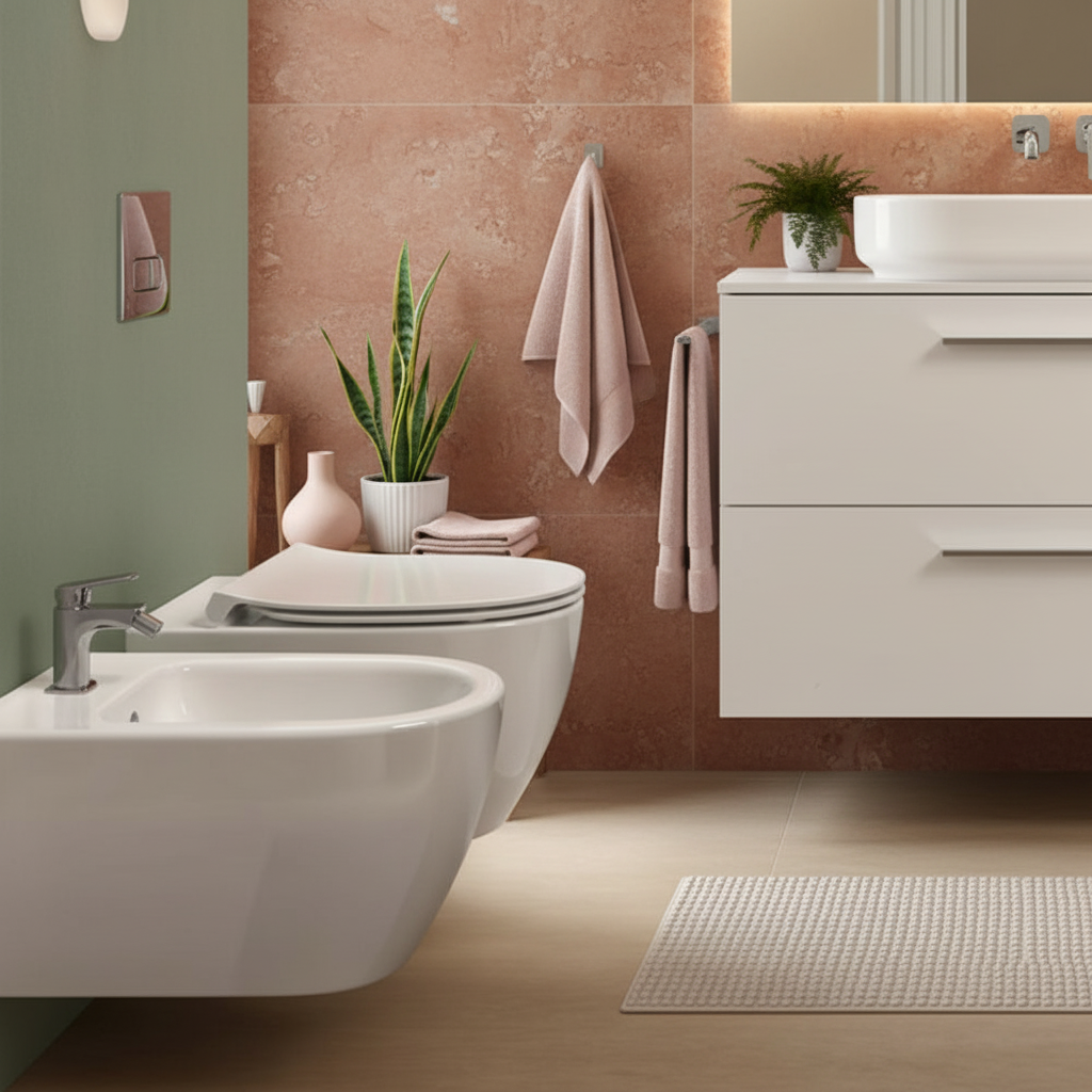 Sanitari Sospesi Ideal Standard I.LIFE O con scarico HydroTwist e sedile Normal Close