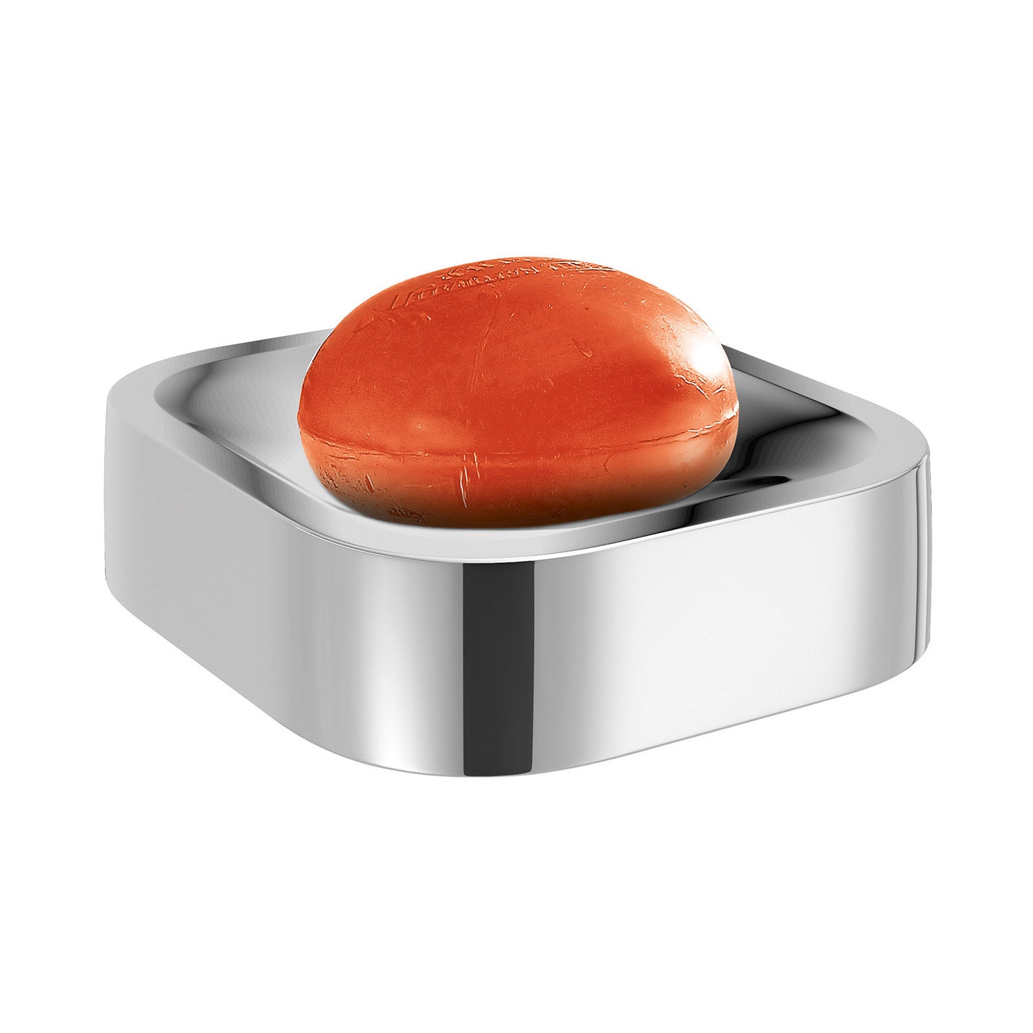 Portasapone inamovibile in Cromall Outline di Gedy - Cromato by CeramicStore | Lo specialista del tuo bagno