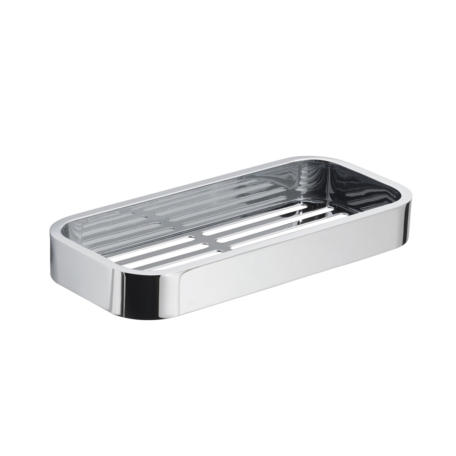 Portaoggetti doccia Rettangolare Outline in Acciaio Inox AISI 304 di Gedy - Cromato by CeramicStore | Lo specialista del tuo bagno