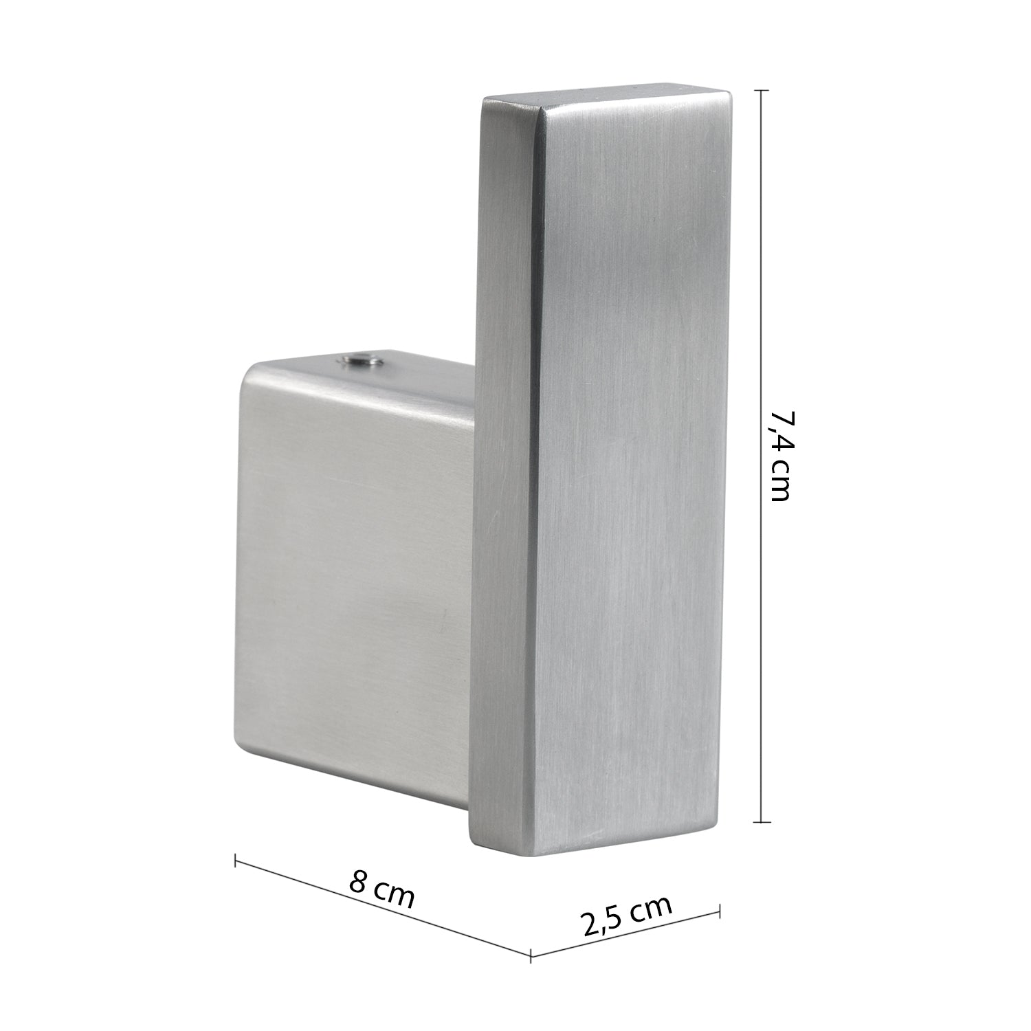 Appendiabiti in Acciaio Inox AISI 304 e Cromall Maui di Gedy - Spazzolato by CeramicStore | Lo specialista del tuo bagno