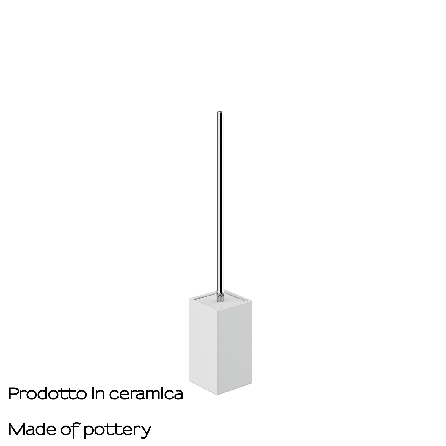 Scopino in ceramica Gedy serie Verbena - Bianco by CeramicStore | Lo specialista del tuo bagno