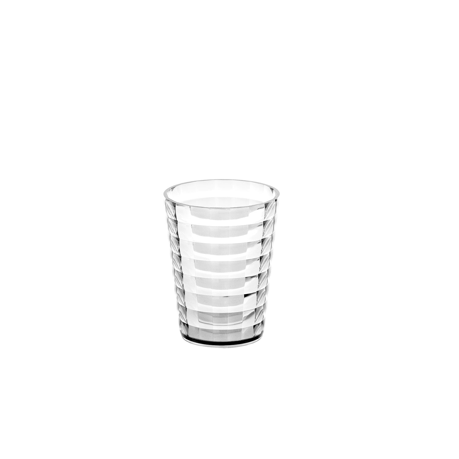 Portaspazzolini da appoggio Gedy serie Glady - Trasparente