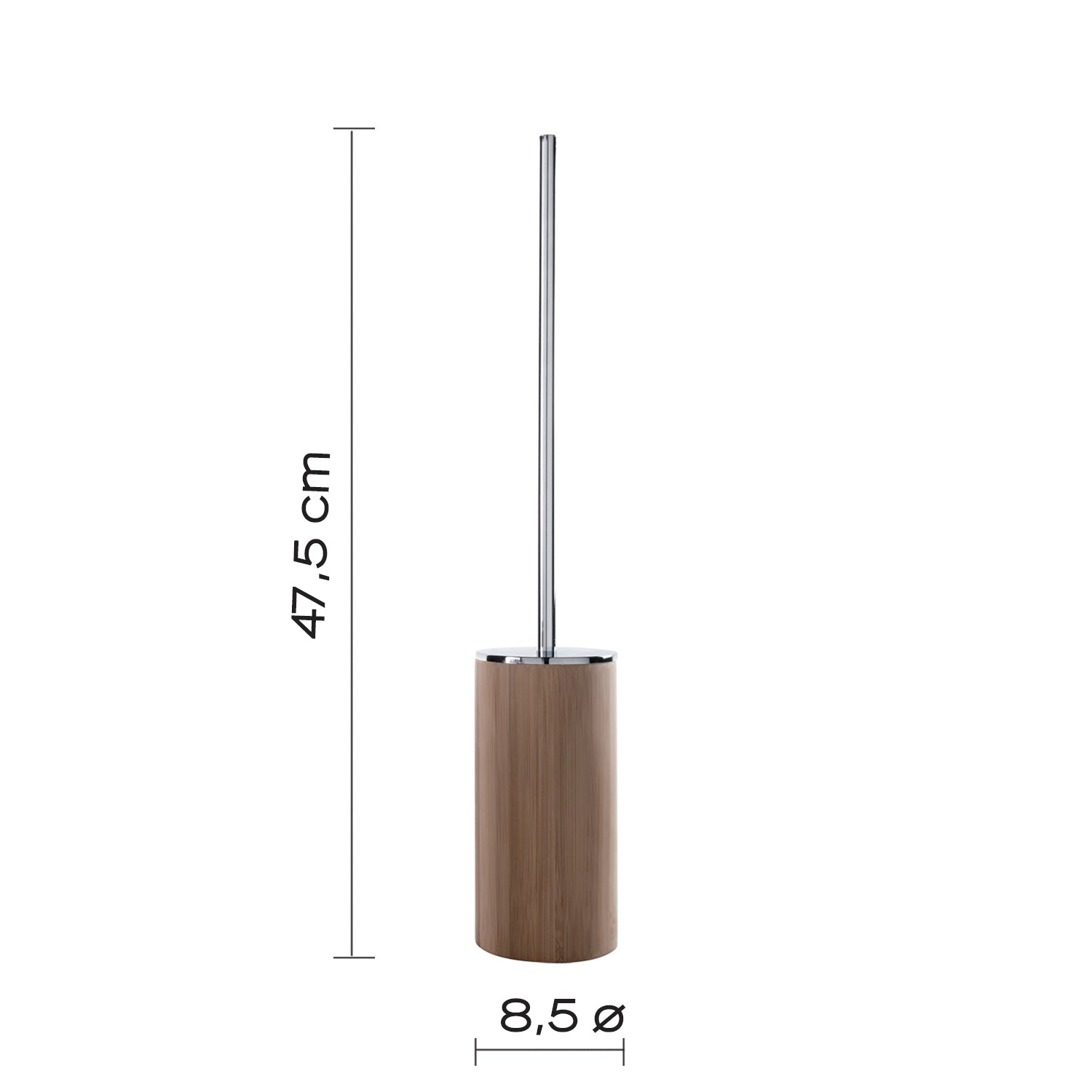 Scopino in bamb๠Gedy serie Altea - Naturale by CeramicStore | Lo specialista del tuo bagno