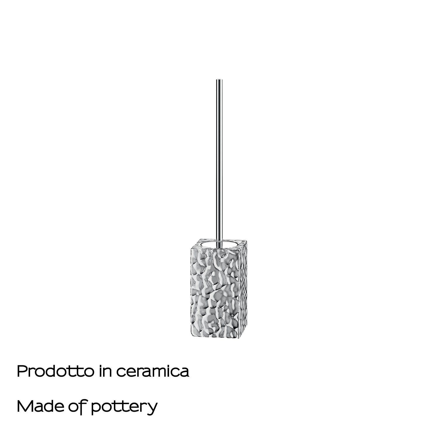 Scopino in ceramica Gedy modello New Martina - Argento by CeramicStore | Lo specialista del tuo bagno