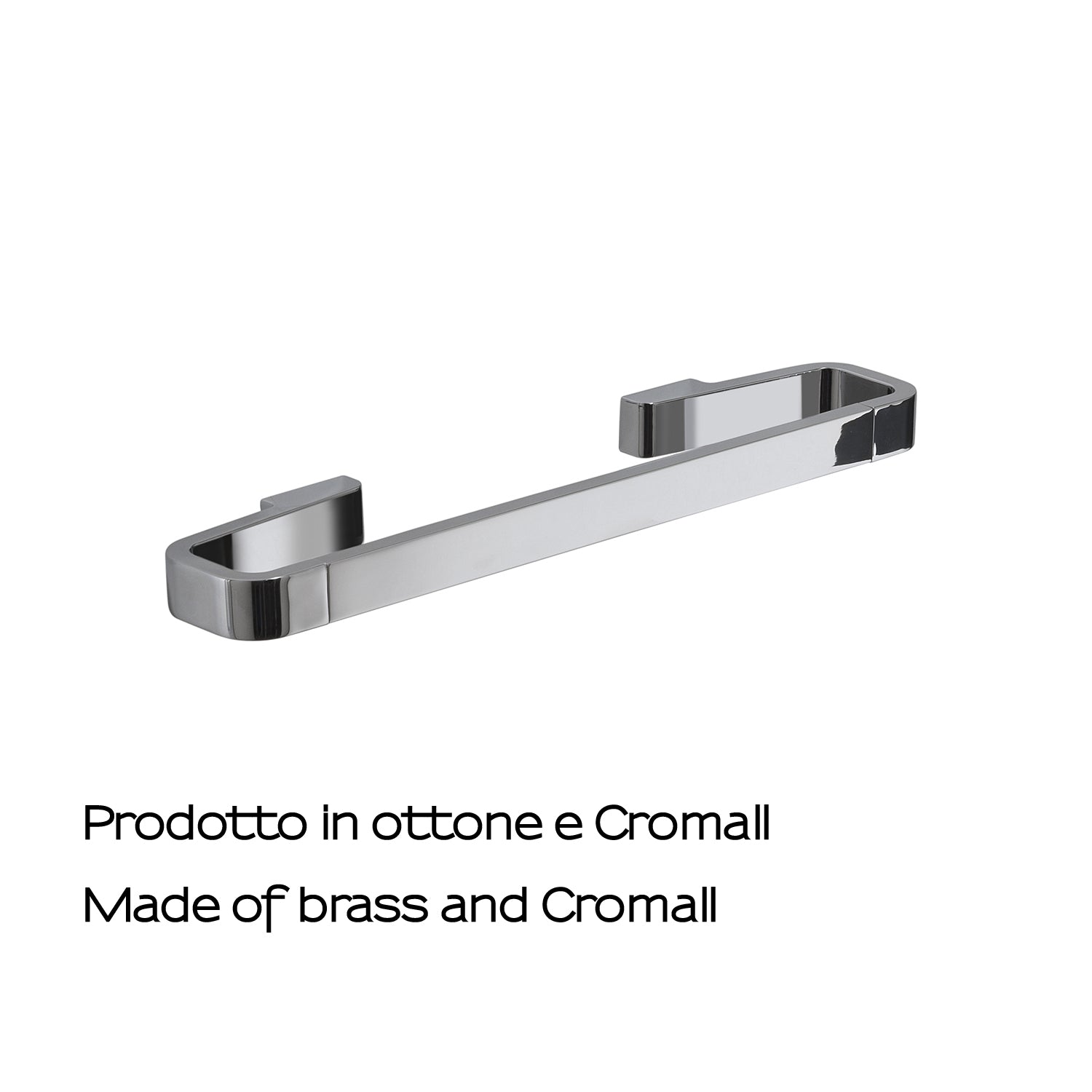 Portasalviette 30 cm in Ottone e Cromall Gedy serie Samoa - Cromato by CeramicStore | Lo specialista del tuo bagno