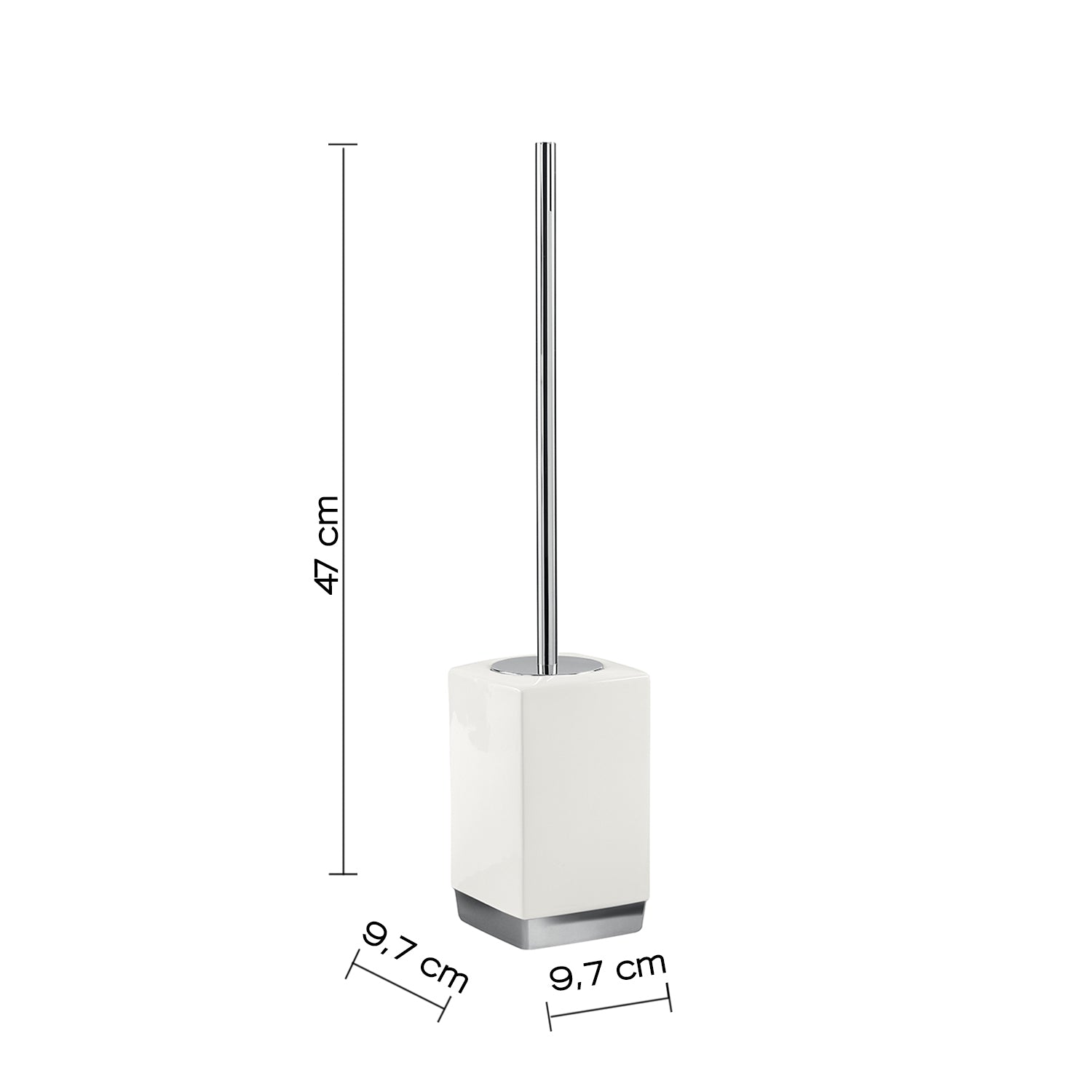 Scopino bagno in ceramica Gedy serie Lucy - Bianco by CeramicStore | Lo specialista del tuo bagno