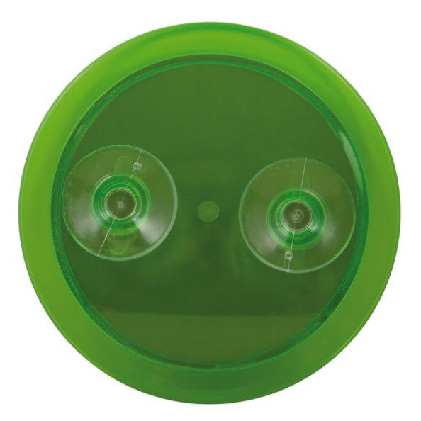 Specchio da bagno ingranditore rotondo con ventosa colore verde by CeramicStore | Lo specialista del tuo bagno