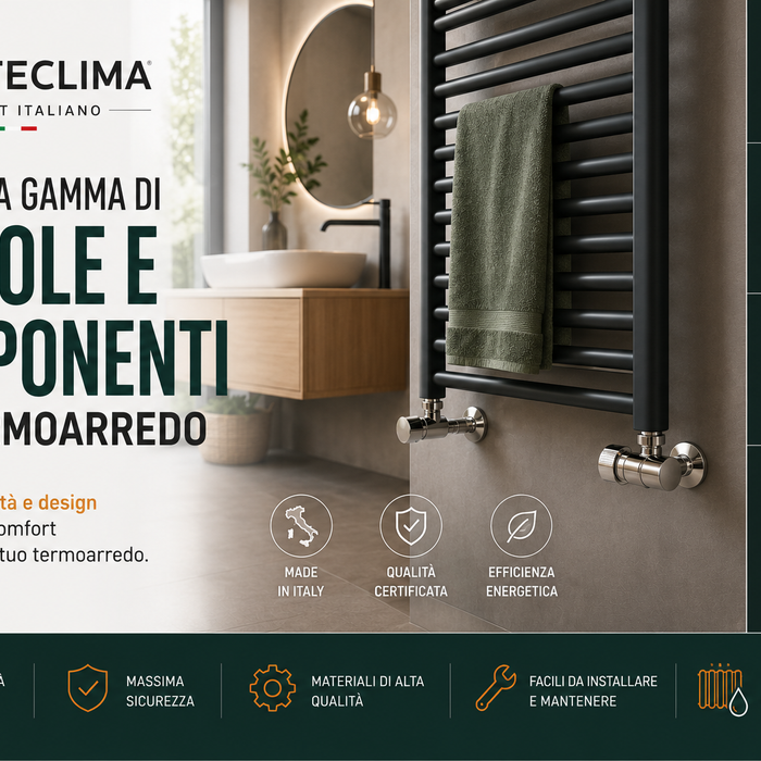 Arteclima: guida alla gamma di valvole e componenti per termoarredo