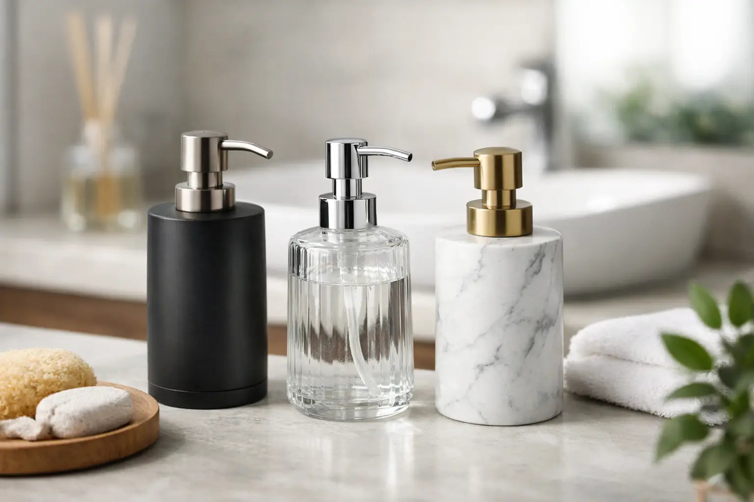 Dispenser sapone bagno da appoggio: come sceglierlo